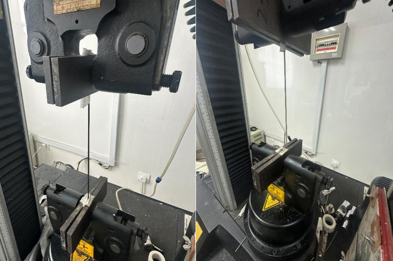 拉伸试验过程展示